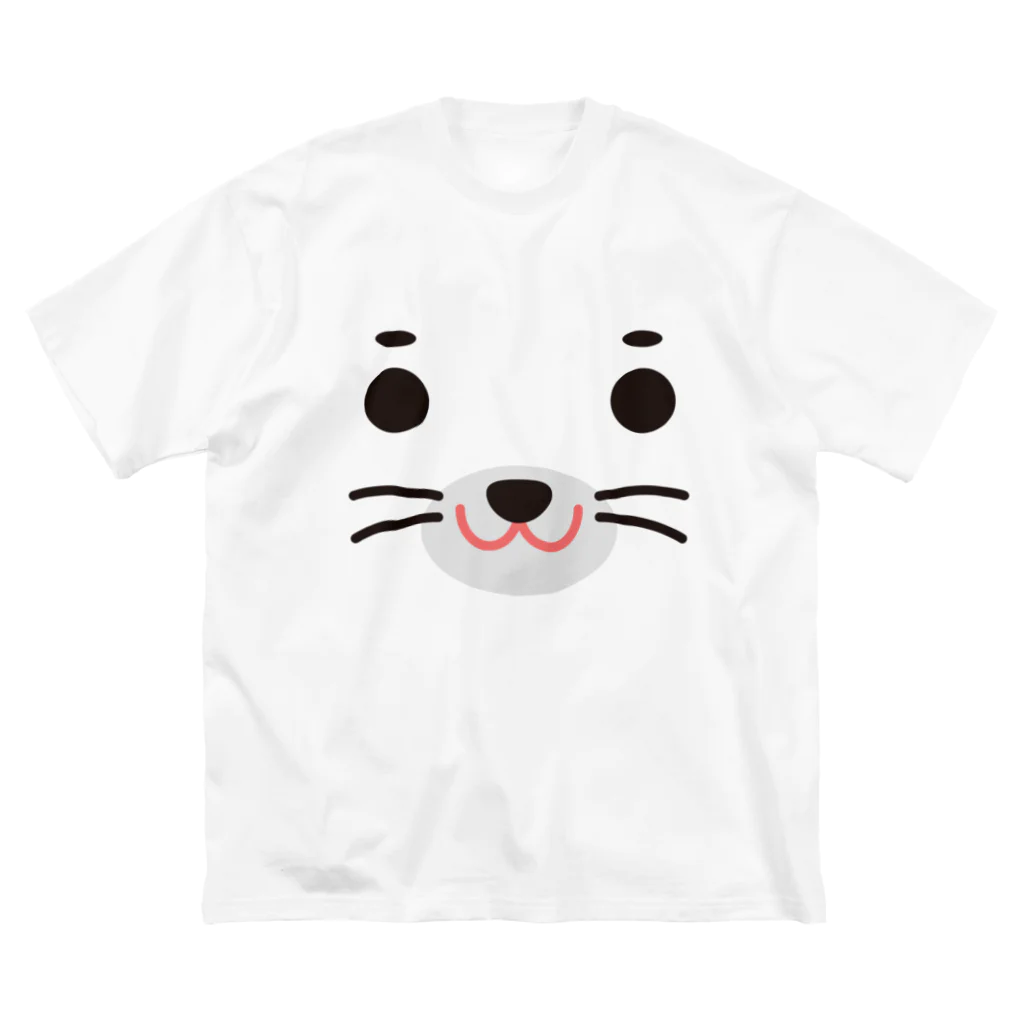 フォーヴァのアザラシ-animal up-アニマルアップ- ビッグシルエットTシャツ