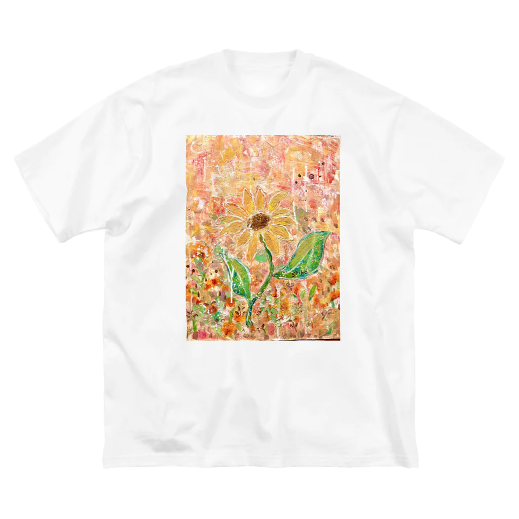 Lovearth🌍🌷の真夏のひまわり Big T-Shirt