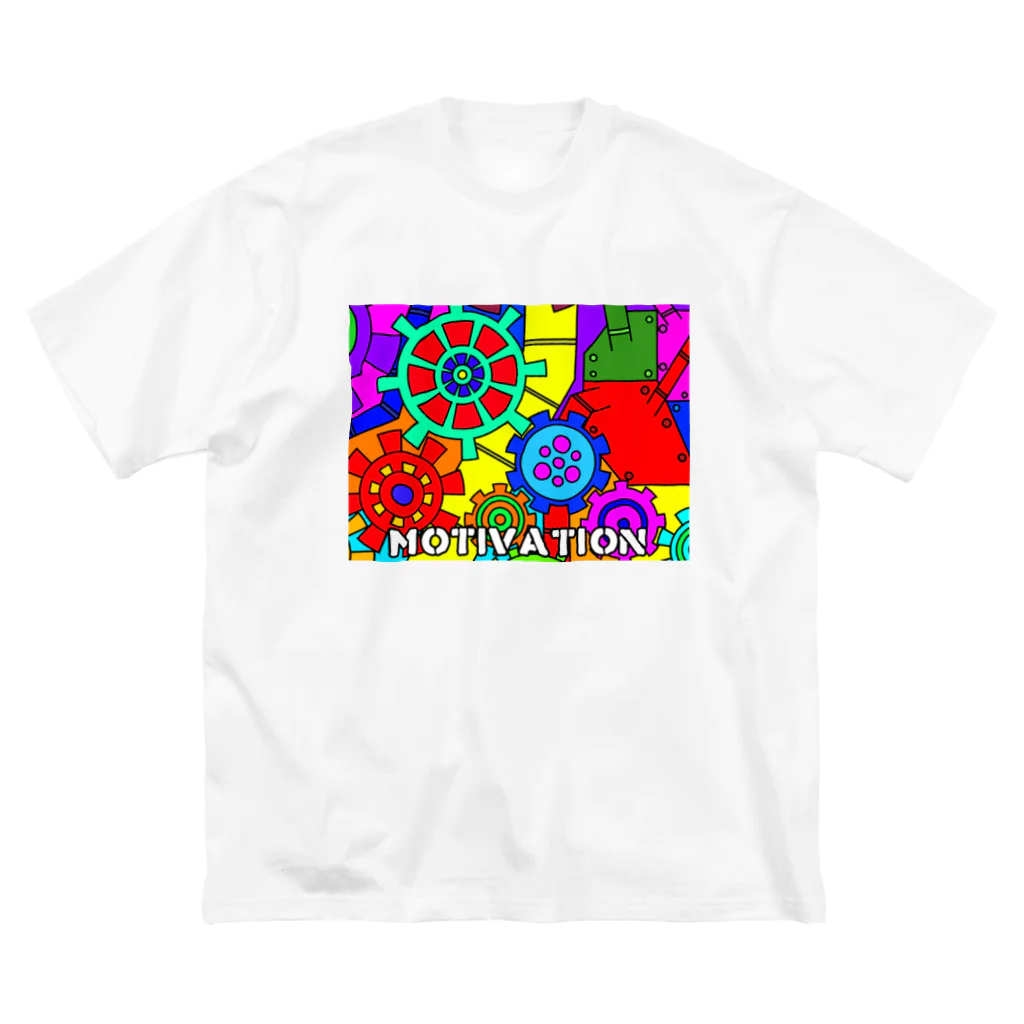 colorfunnyのMOTIVATION ビッグシルエットTシャツ