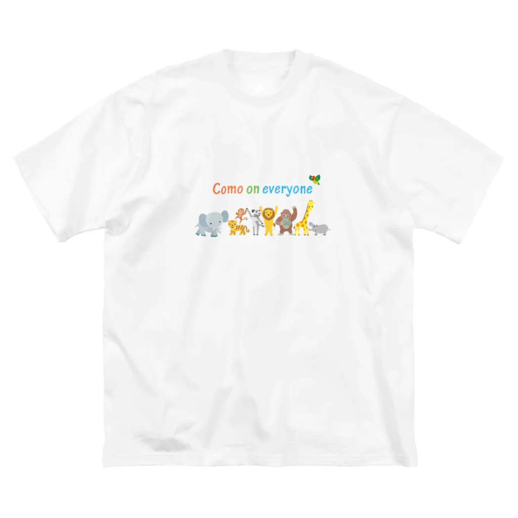 SoraTamagoのアニマル part1 ts004 ビッグシルエットTシャツ