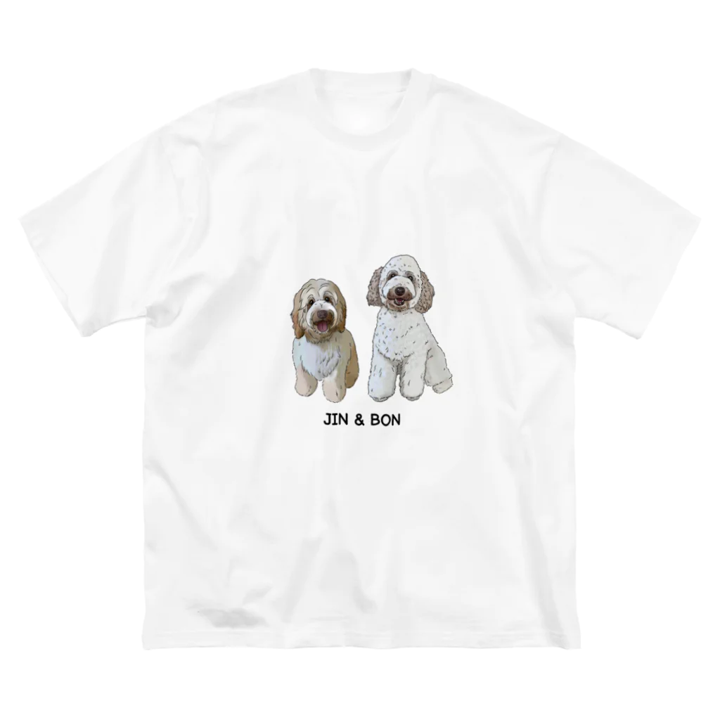 ねこむすめショップのJIN & BON Big T-Shirt