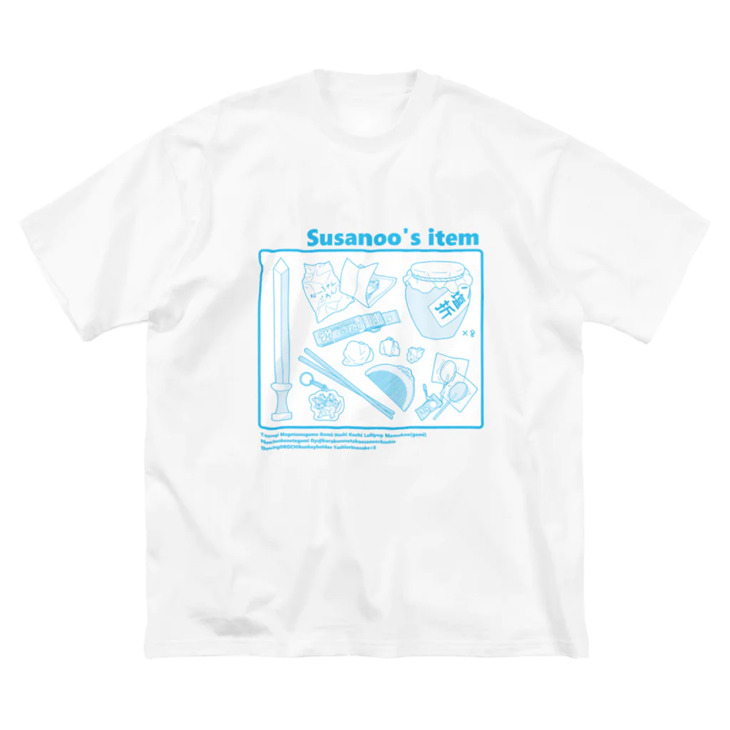 CHICHIZŌのSusanoo's item (水) ビッグシルエットTシャツ