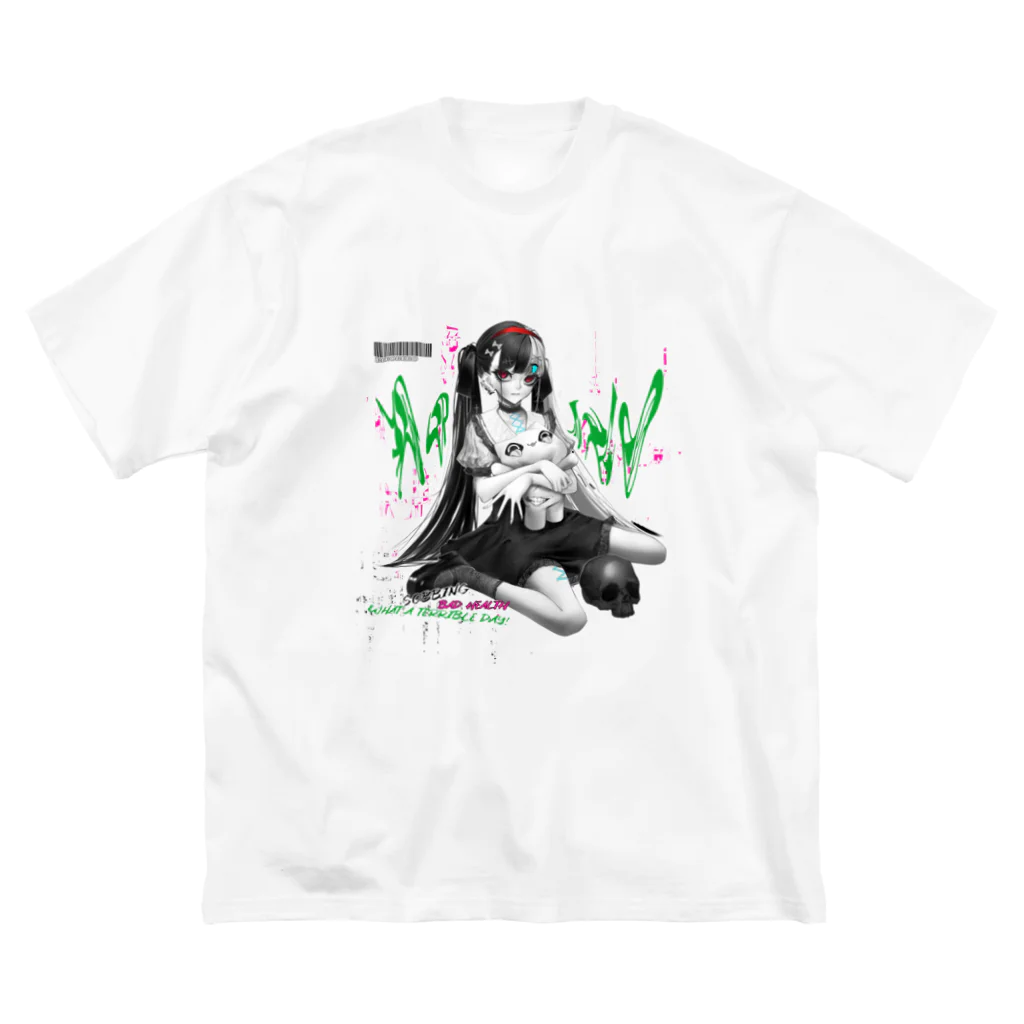 ベロベロ👅🩸のツートンちゃん(仮) Big T-Shirt