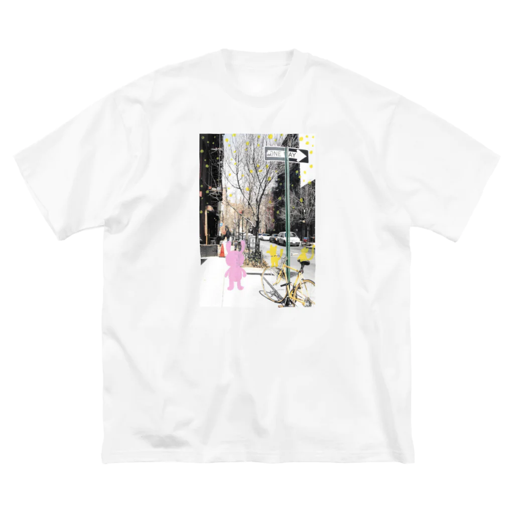 icco*のONE WAY (daydreaming) ビッグシルエットTシャツ