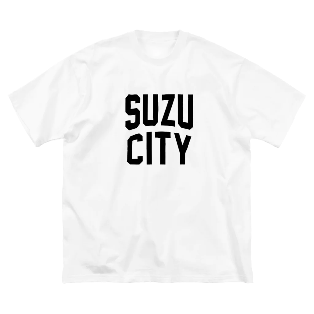 JIMOTOE Wear Local Japanの珠洲市 SUZU CITY ビッグシルエットTシャツ
