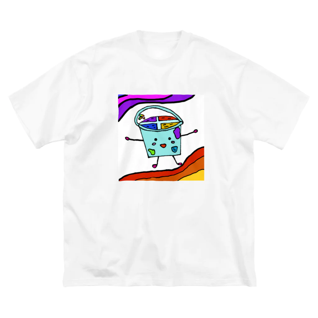 lukanose-kidsのバケツ君 Big T-Shirt