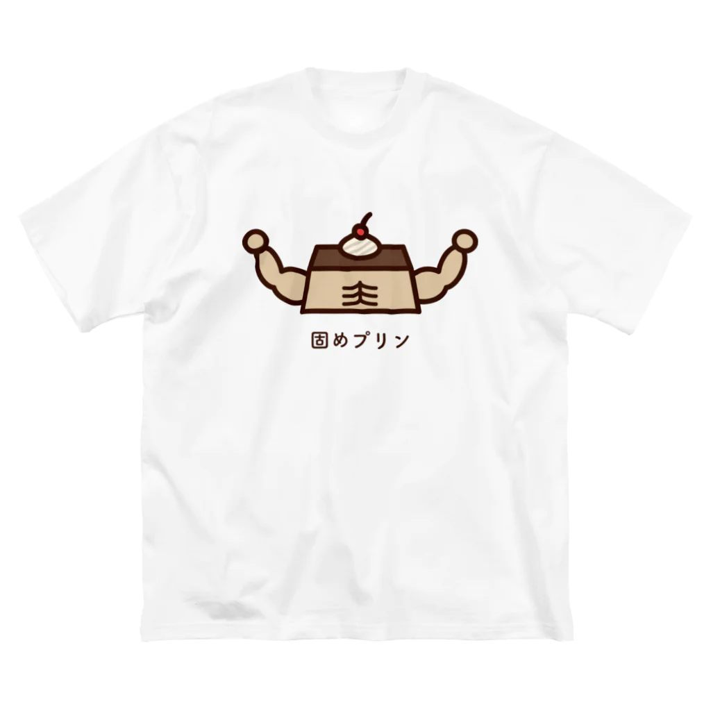 高堂玲/イラストの方の固めプリン ビッグシルエットTシャツ