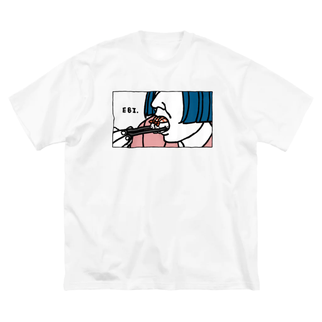 Creative store Mの君知＊NIKOGUI-design(EBI) Big T-Shirt