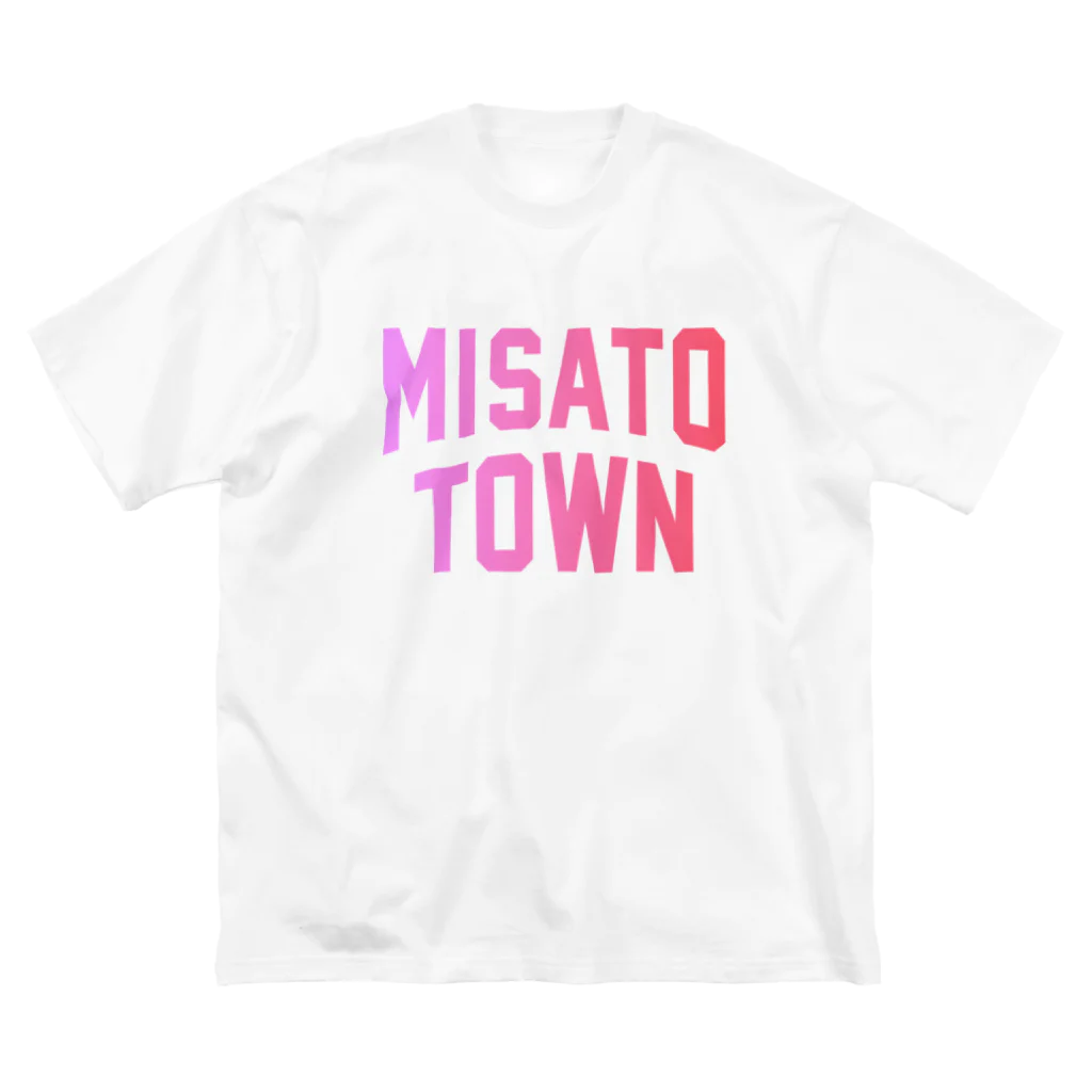 JIMOTOE Wear Local Japanの美里町 MISATO TOWN Big T-Shirt