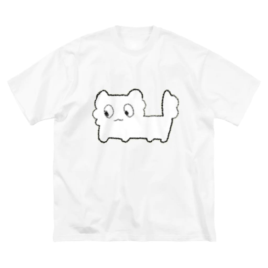 わたあめのすきなもの。のもにょ太くん ビッグシルエットTシャツ