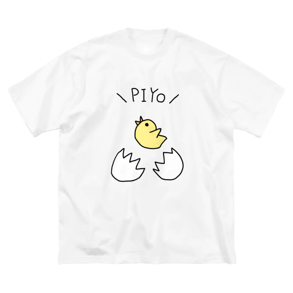 harusaraショップの＼PIYO／グッズ ビッグシルエットTシャツ