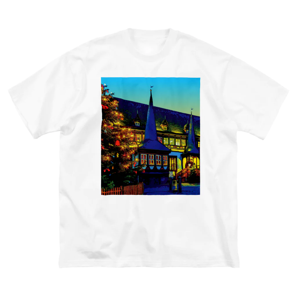 GALLERY misutawoのドイツ 夕暮れのアインベック旧市庁舎 Big T-Shirt