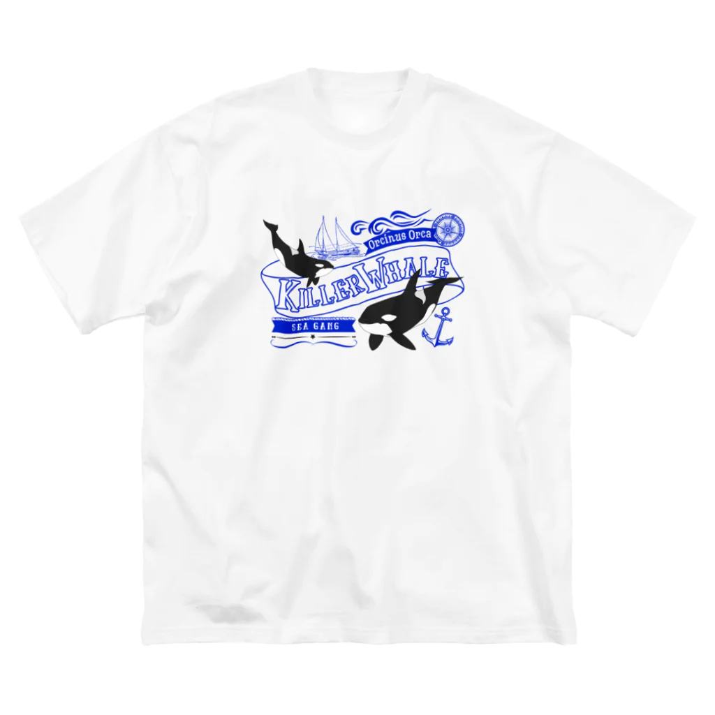 ショコラ★ルビーのシャチロゴ風1 Big T-Shirt