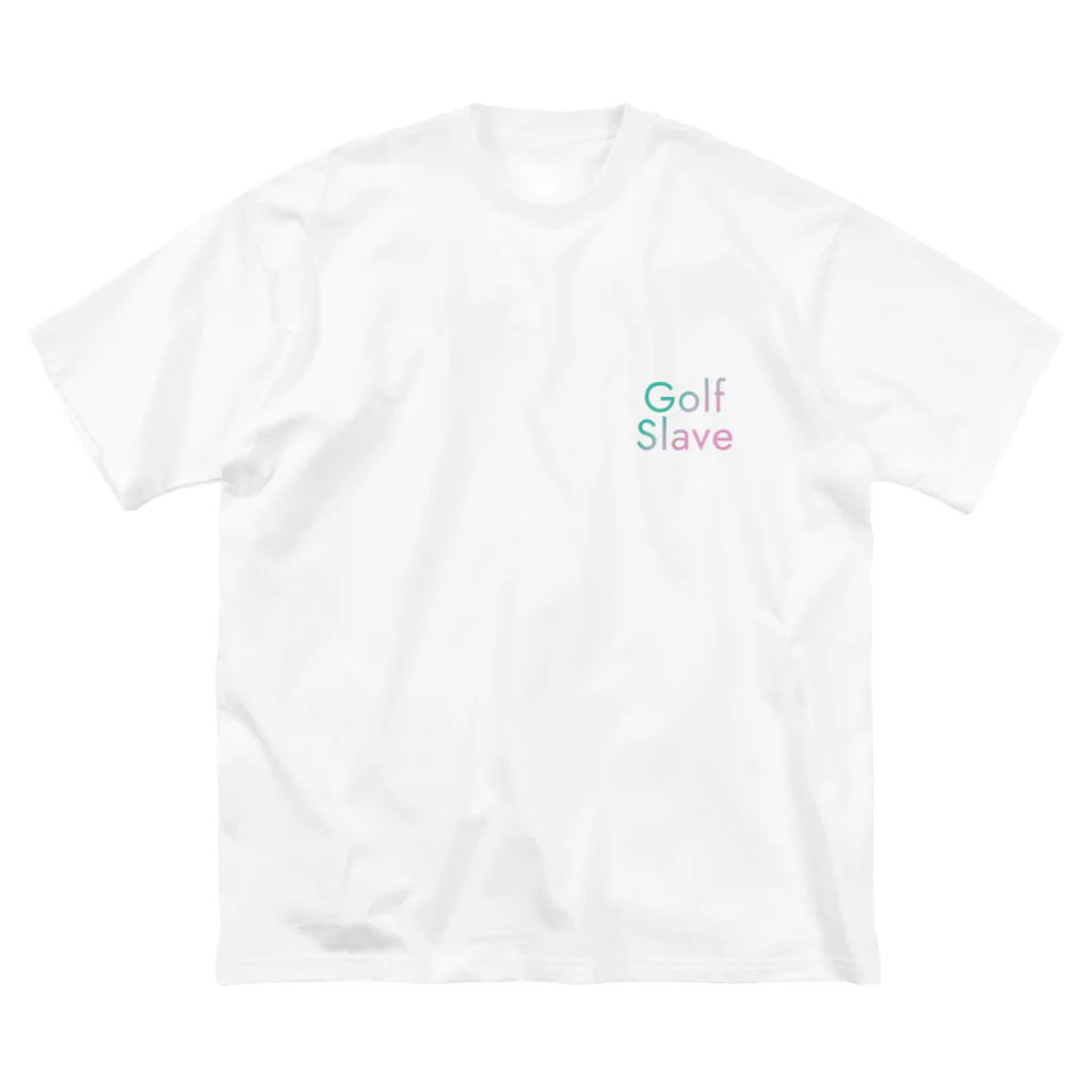 Golf SlaveのGolf Slave（ゴルフの奴隷）シリーズ ビッグシルエットTシャツ