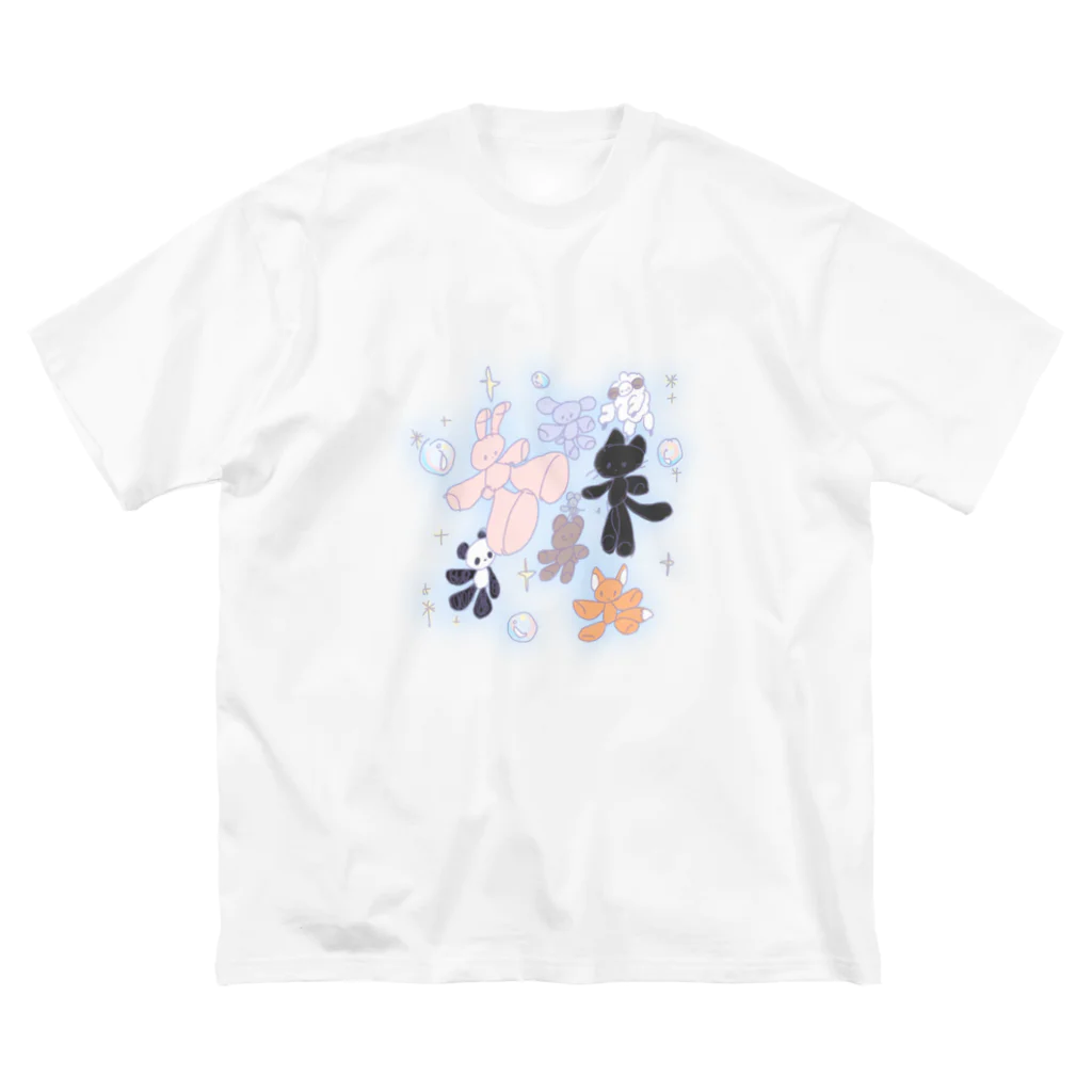 駄犬のぬいちゃんず ビッグシルエットTシャツ