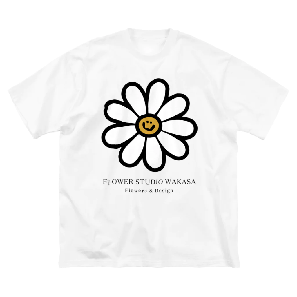 flowerstudiowakasaのFLOWER STUDIO WAKASA ロゴマーク ビッグシルエットTシャツ