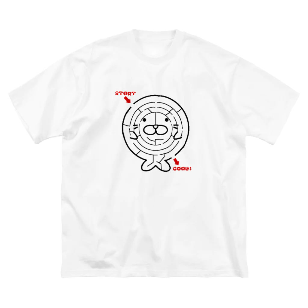 太郎丸のあざまる迷路 ビッグシルエットTシャツ