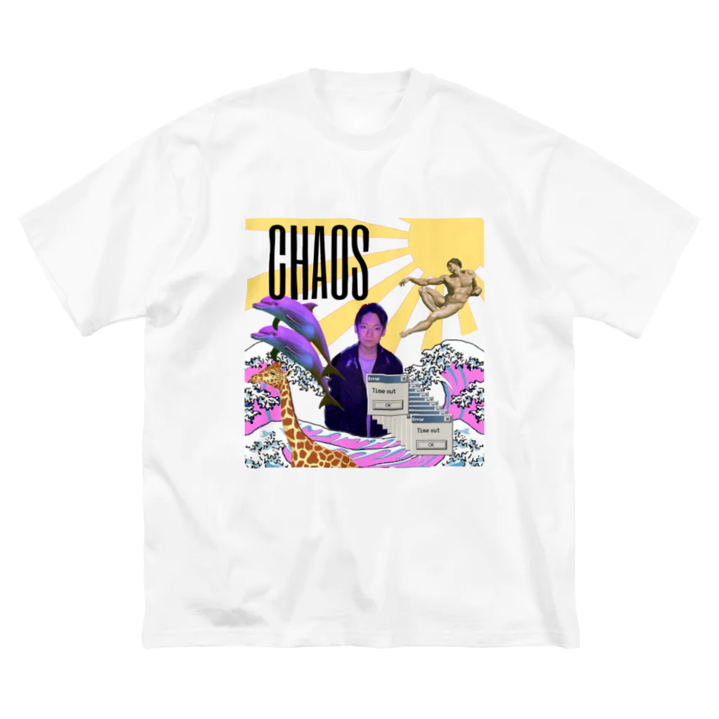 HungryのCHAOS ビッグシルエットTシャツ