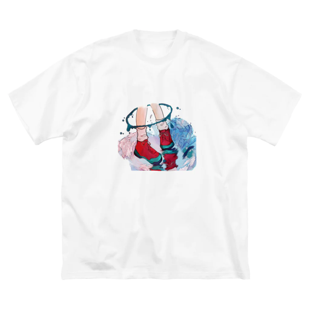 amemugi（あめむぎ）のあしかせ。 ビッグシルエットTシャツ