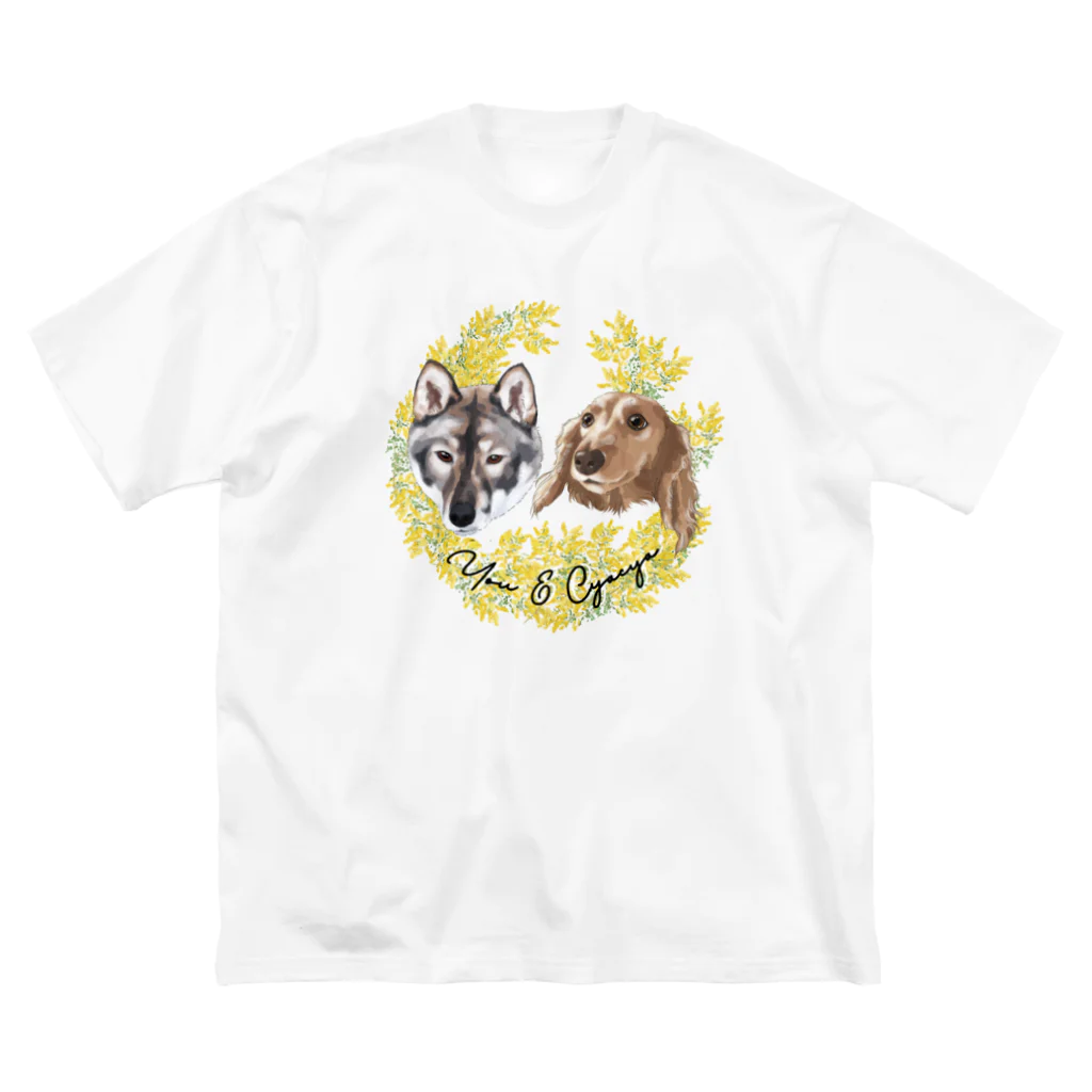 みきぞーん｜保護猫 ミッキー画伯と肉球とおともだちのchacha you Big T-Shirt