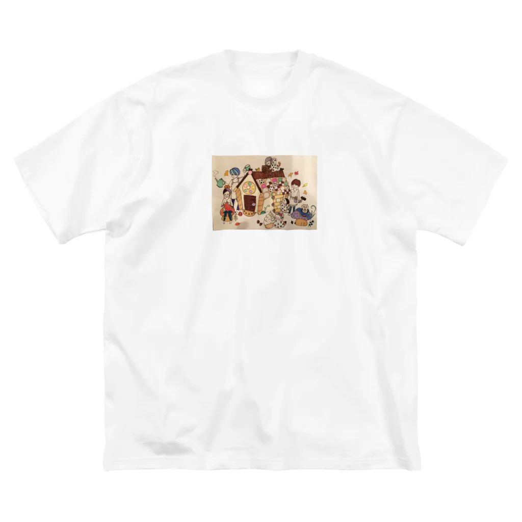 Kanabe studioのお菓子の国のブレイクタイム Big T-Shirt