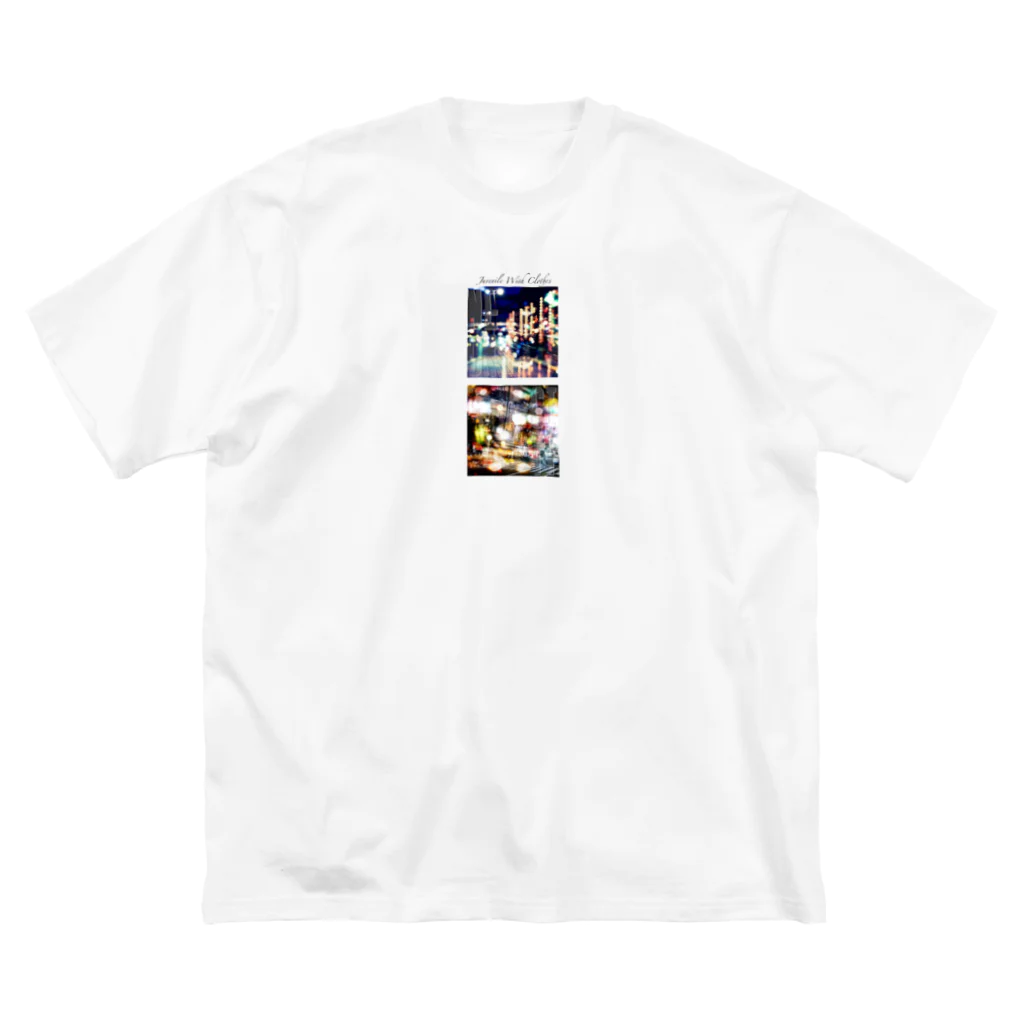 Juvenile_Wish_ClothesのNEON CITY ビッグシルエットTシャツ