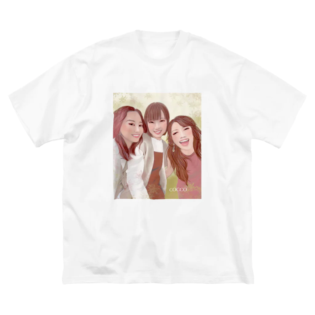 こっこさんのお店のBest Friends ビッグシルエットTシャツ