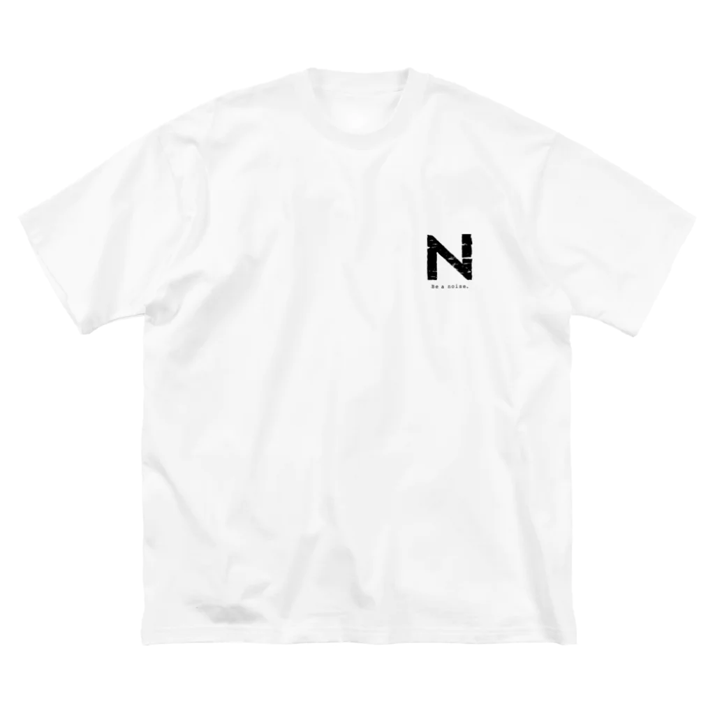 noisie_jpの【N】イニシャル × Be a noise. Big T-Shirt