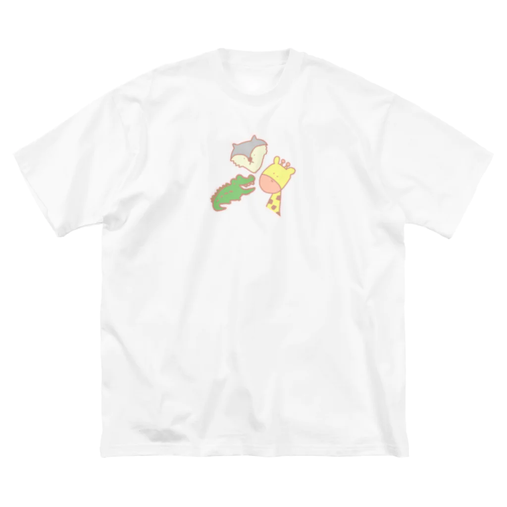 chikoショップのわに おおかみ きりん Big T-Shirt