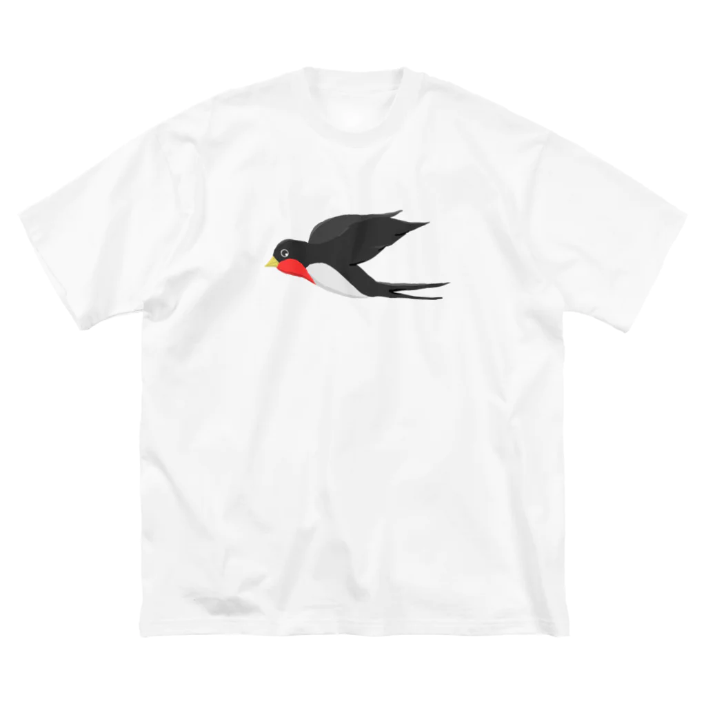 手書きのかわいいつばめちゃん Big T-Shirt by chicodeza by