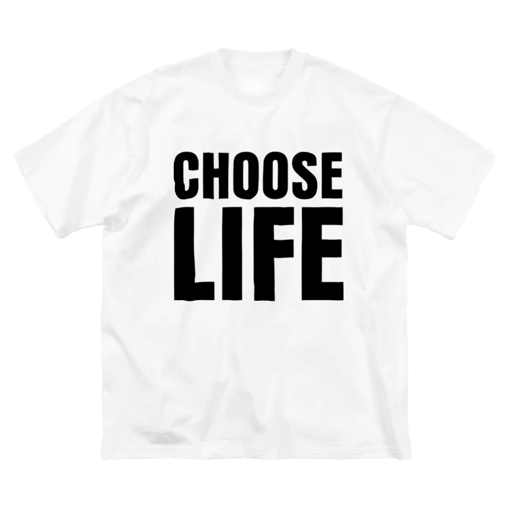 ShineのCHOOSE LIFE ビッグシルエットTシャツ