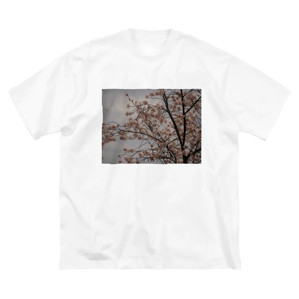 ムーンライトのレトロSAKURA ビッグシルエットTシャツ