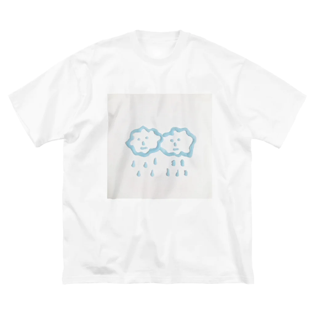 アダムとイブのりんごのFluffy Cloudy ビッグシルエットTシャツ