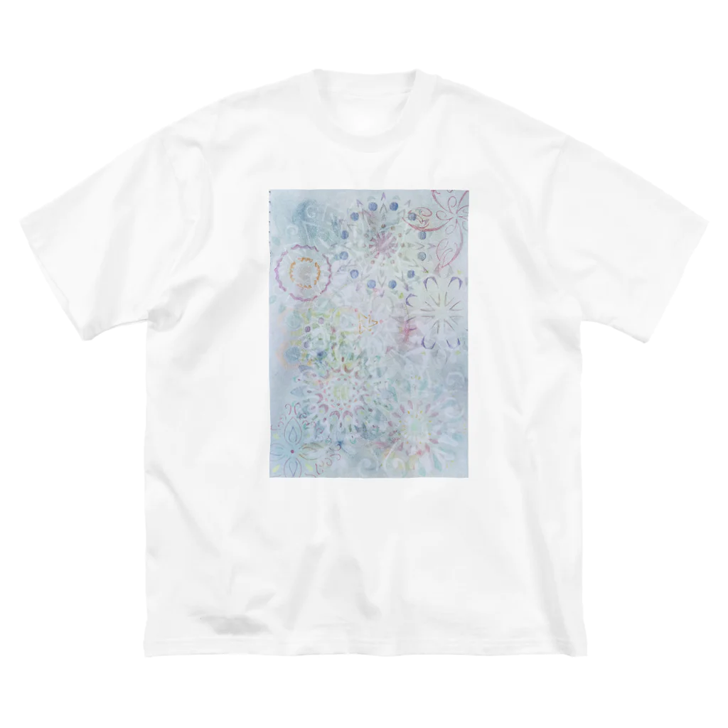 Venusの曼荼羅アート2 ビッグシルエットTシャツ