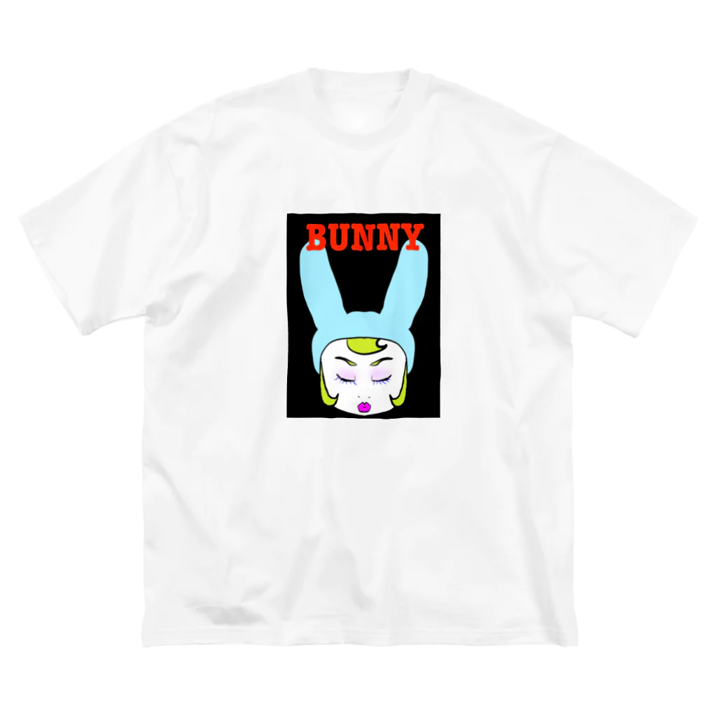 mamo〜のBunny girl ビッグシルエットTシャツ