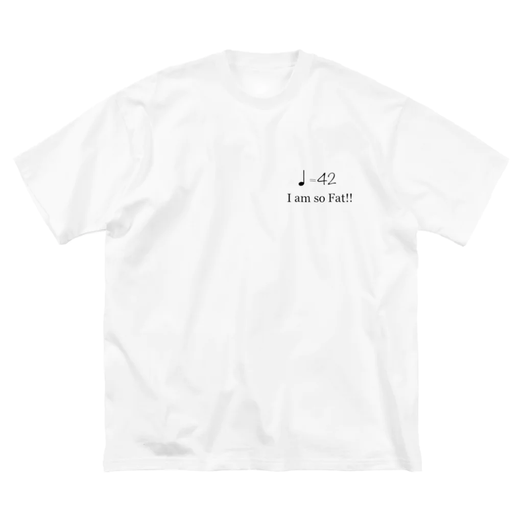 晴れのち中華のテンポ42 ビッグシルエットTシャツ