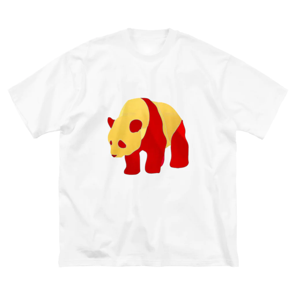 広熨斗隼人SHOPの広熨斗隼人のカラーパンダ🐼２ Big T-Shirt