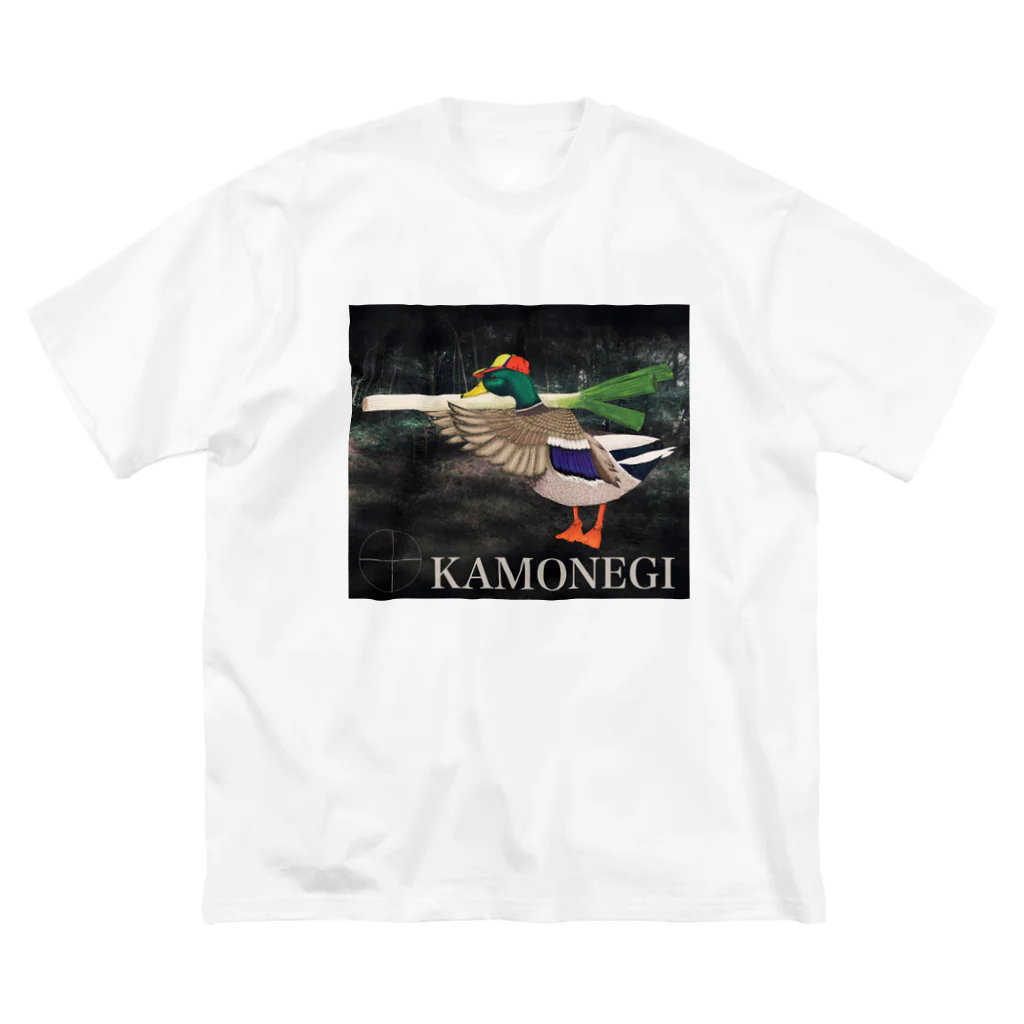 ヘシコヤン本舗のkamonegi ビッグシルエットTシャツ