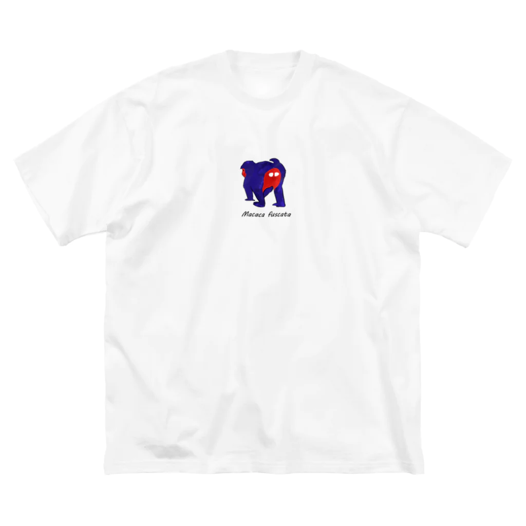 KlaboのJapanese Macaque(bright color) ビッグシルエットTシャツ