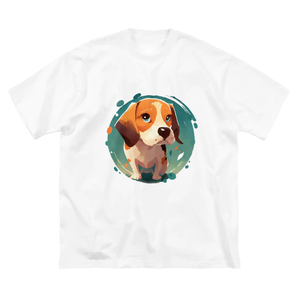 northwardのbeagle  ビッグシルエットTシャツ