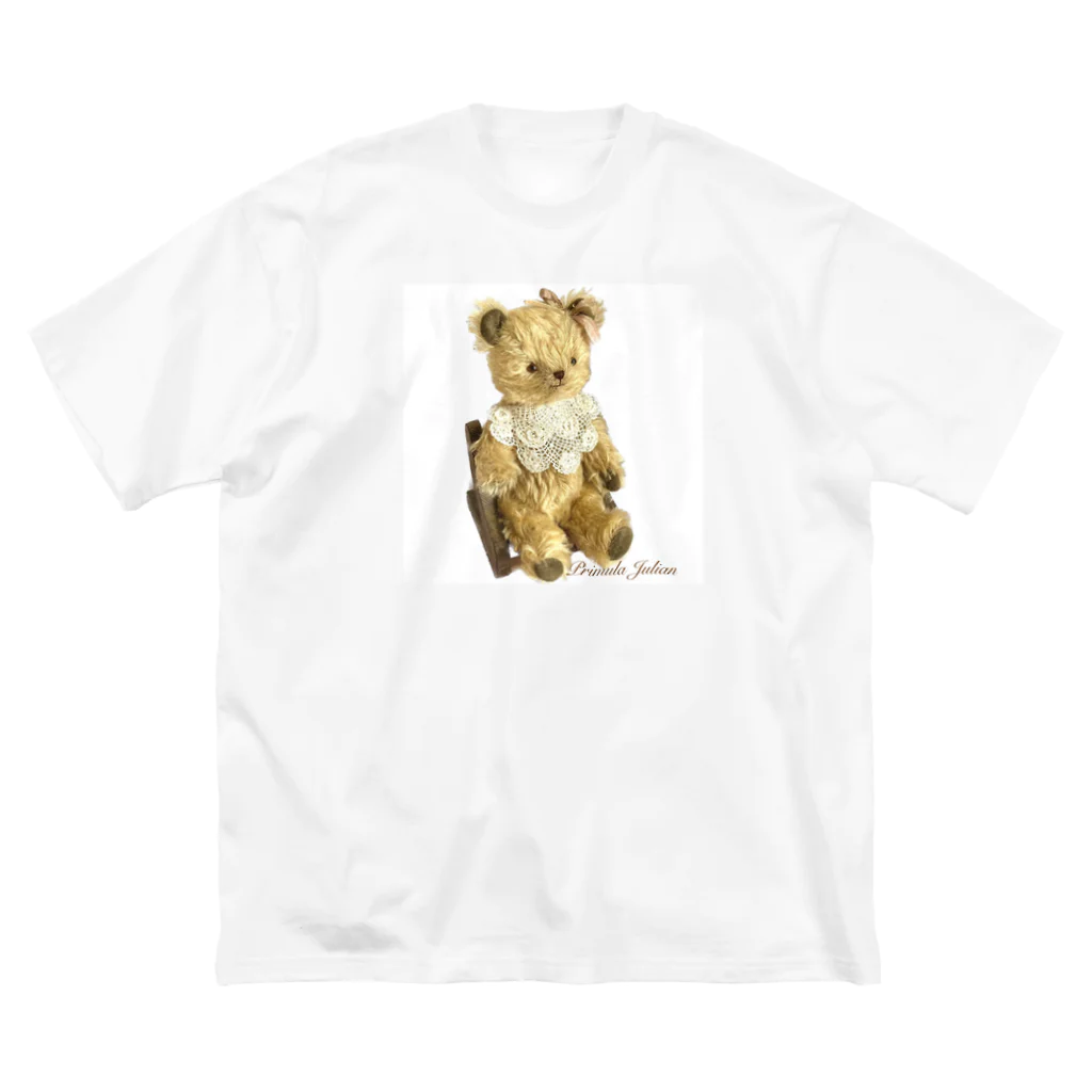 primula_julians_goodsshopのPrimula Julianのおすわりくまさん Big T-Shirt