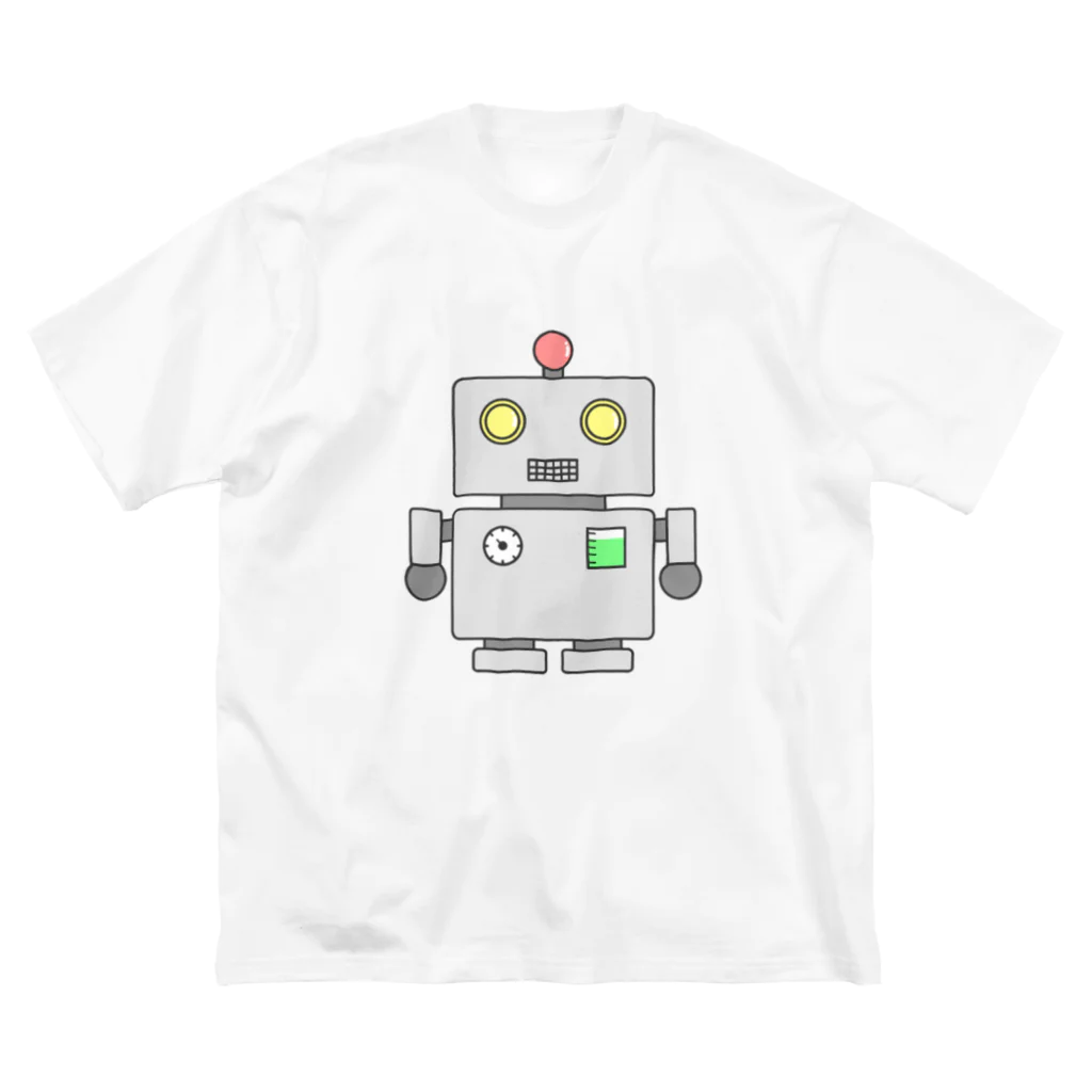 CUTOY MEMORY -可愛いおもちゃの思い出-のロボットくん ビッグシルエットTシャツ