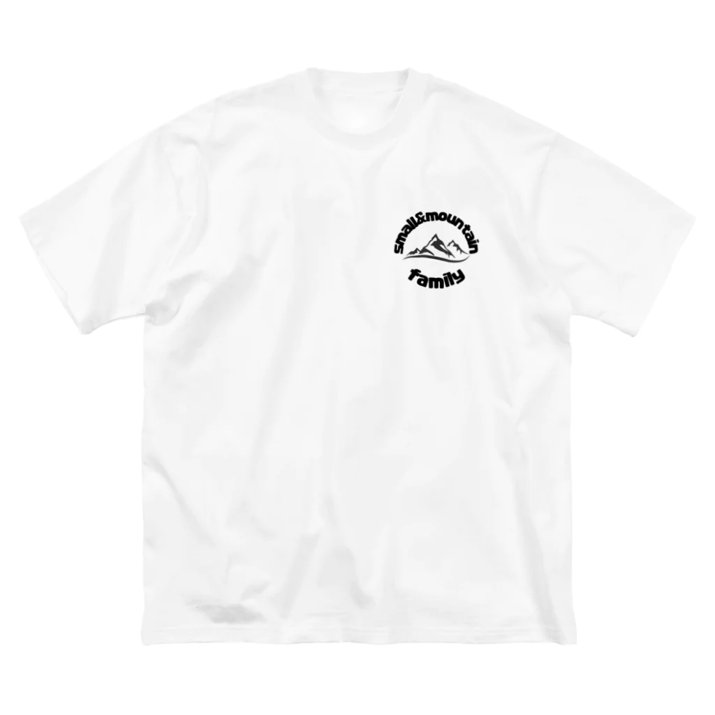 small.mountain_familyのファーザーTシャツ ビッグシルエットTシャツ