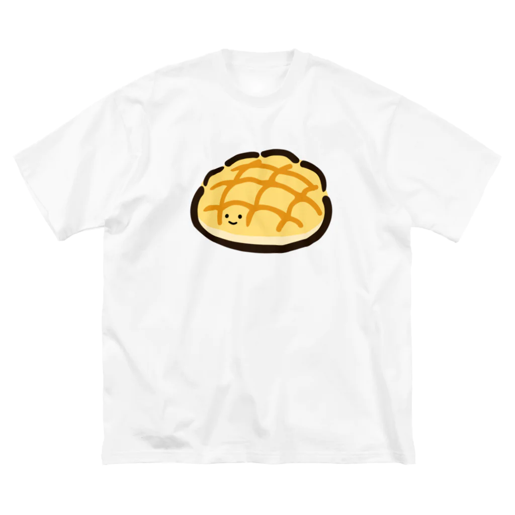 fooooodのメロンパン ビッグシルエットTシャツ