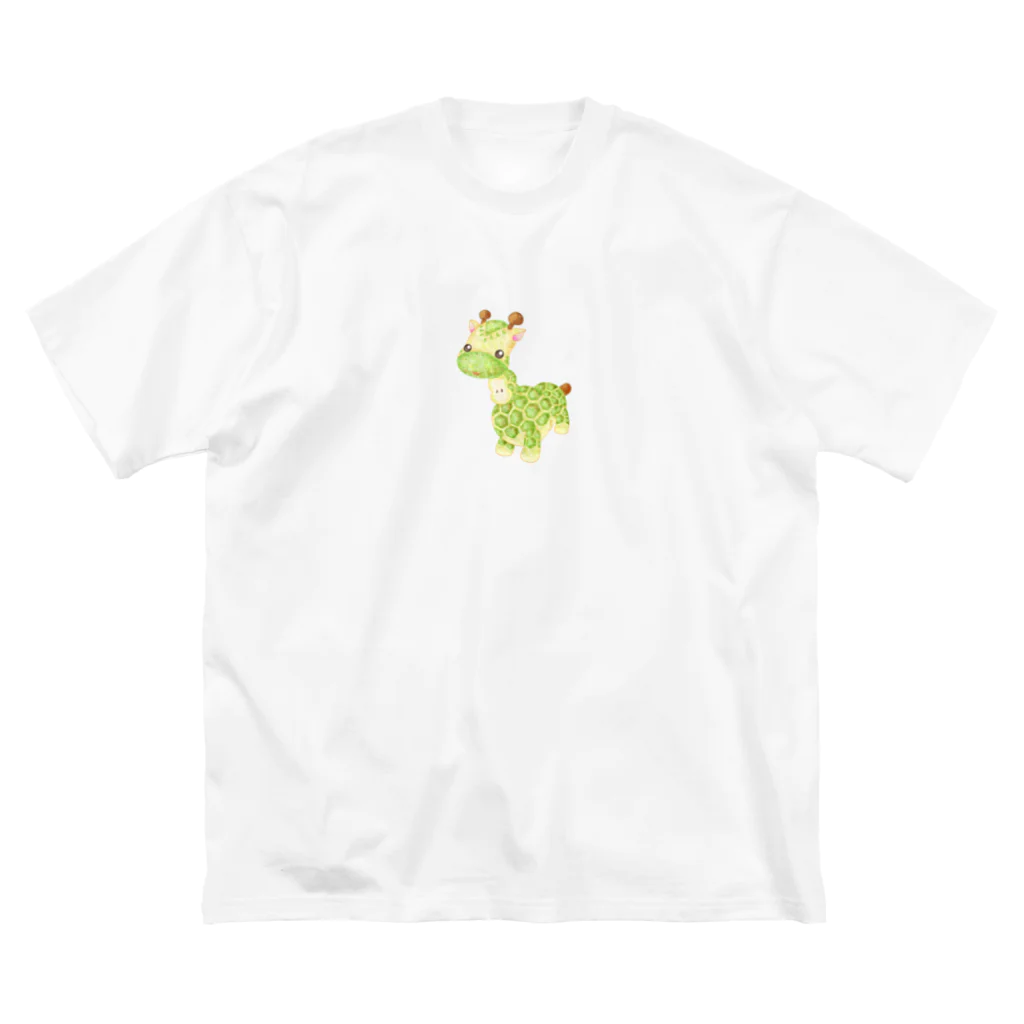 satoayaのアニマルカフェのフルーツアニマル　ラフランスキリン Big T-Shirt