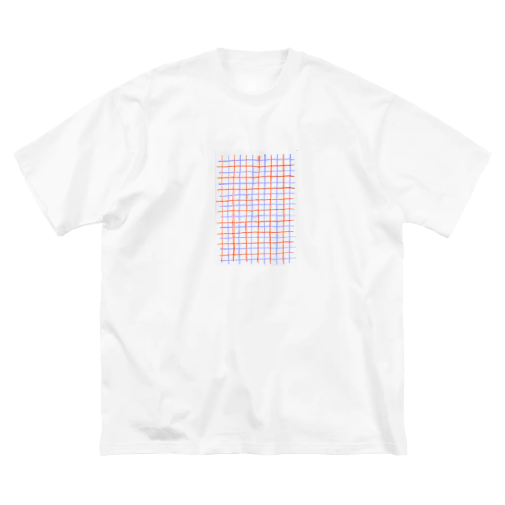 tokimekizaのチェック柄 ビッグシルエットTシャツ