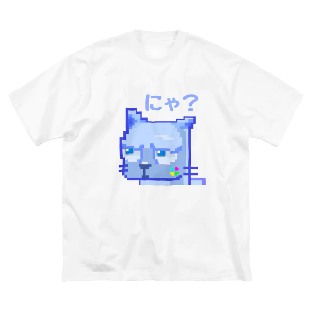 Clover Cats【公式】のにゃ？ ビッグシルエットTシャツ