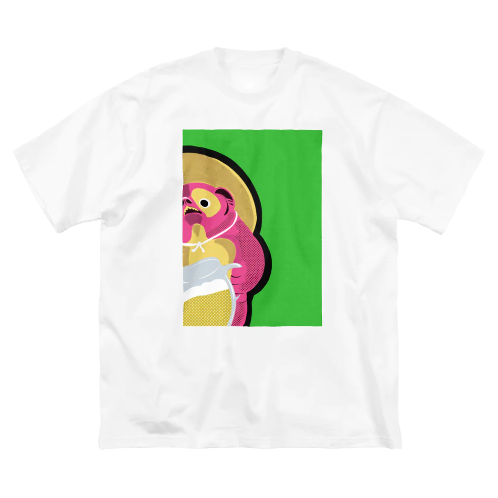 c.c.boy and co.のテルミットポン太 ビッグシルエットTシャツ