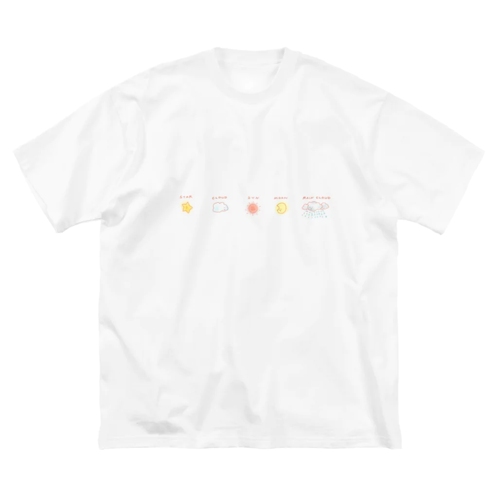 Shionogiのお天気(ゆるゆる) ビッグシルエットTシャツ