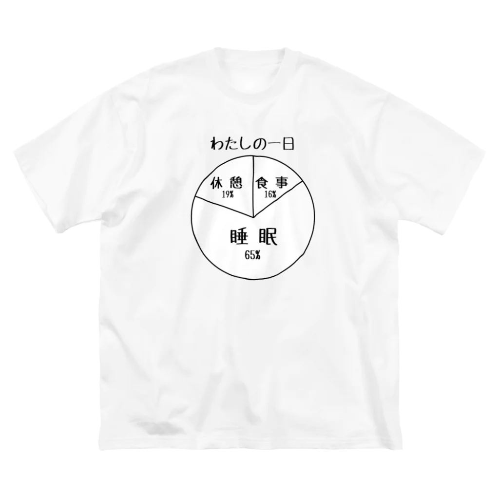 ユメデマデのわたしの一日 Big T-Shirt